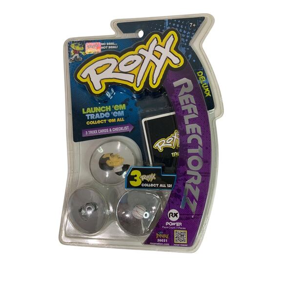 Roxx Reflectorzz New Cards Checklist 3D Reflection Rocket Eyeball Monster - Picture 1 of 6